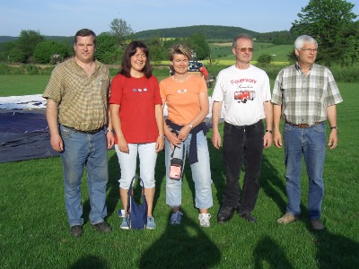 Manfred, Marion, Sylvia, Heinz und Karl-Heinz