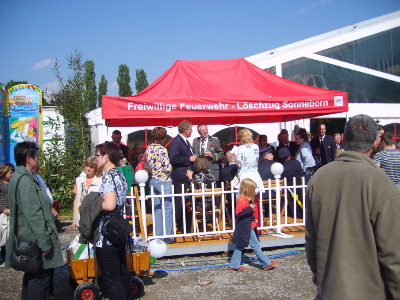 Der beste Platz nach dem Rundmarsch